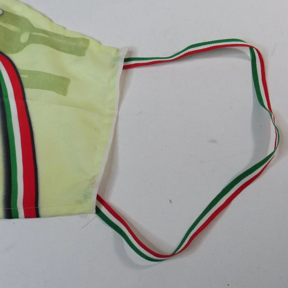 Vino Made In Italy - Italian Themed Vineyard Winery Bib Aprons for Men/Women